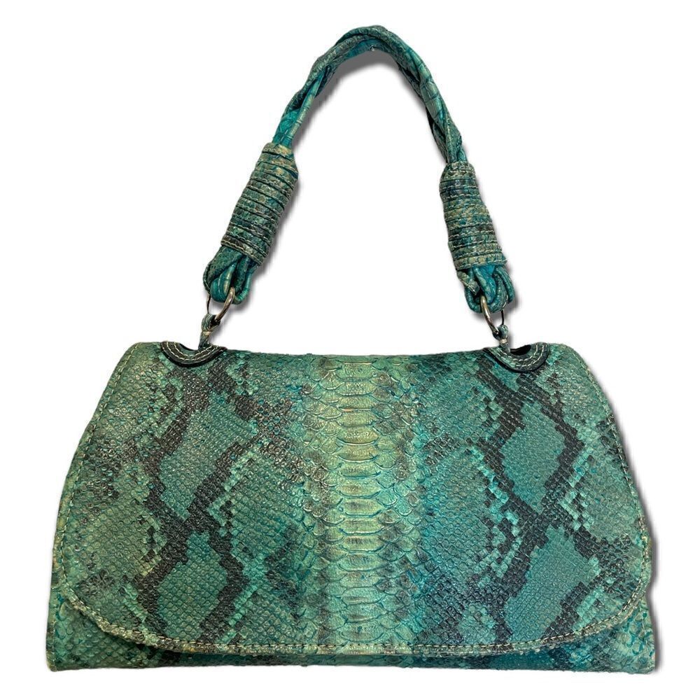 ❤️SOLD❤️Diego Rocha Python Custom Made Handbag - Picture 13 of 13
